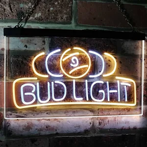 Bud Light Billiards Neon-Like LED Sign
