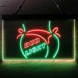 Bud Light Butt Neon-Like LED Sign