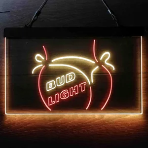 Bud Light Butt Neon-Like LED Sign