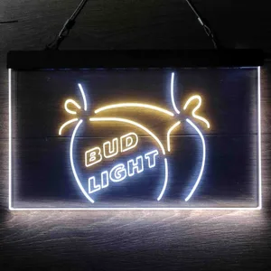 Bud Light Butt Neon-Like LED Sign