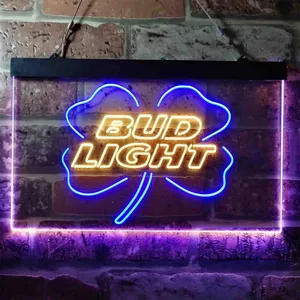 Bud Light Clover Neon-Like LED Sign