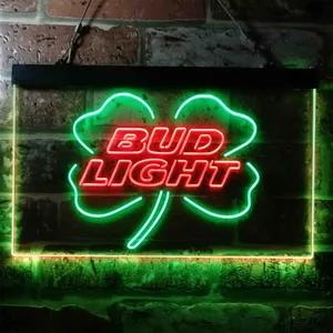 Bud Light Clover Neon-Like LED Sign