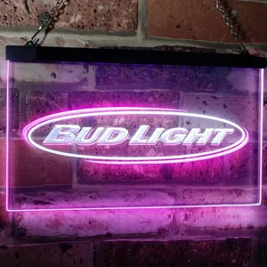 Bud Light Horizontal Neon-Like LED Sign