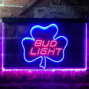 Bud Light Leaf 1 Neon-Like LED Sign