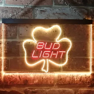 Bud Light Leaf 1 Neon-Like LED Sign