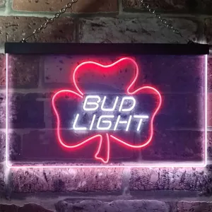 Bud Light Leaf 1 Neon-Like LED Sign
