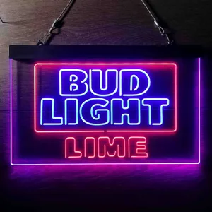 Bud Light Lime Logo Neon-Like LED Sign
