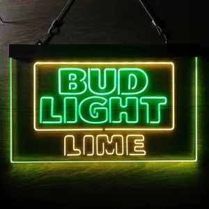 Bud Light Lime Logo Neon-Like LED Sign