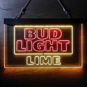 Bud Light Lime Logo Neon-Like LED Sign
