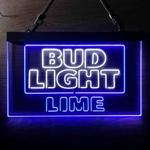 Bud Light Lime Logo Neon-Like LED Sign
