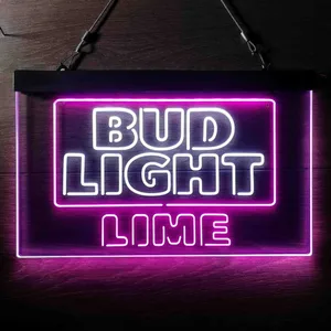Bud Light Lime Logo Neon-Like LED Sign