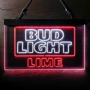 Bud Light Lime Logo Neon-Like LED Sign