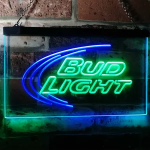 Bud Light Logo 1 Neon-Like LED Sign