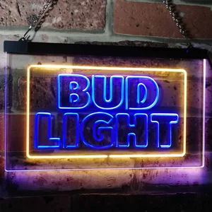Bud Light Logo 2 Neon-Like LED Sign