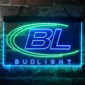 Bud Light Logo Neon-Like LED Sign