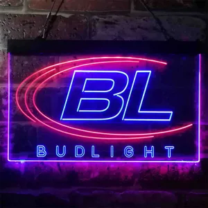Bud Light Logo Neon-Like LED Sign