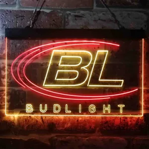 Bud Light Logo Neon-Like LED Sign