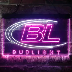 Bud Light Logo Neon-Like LED Sign