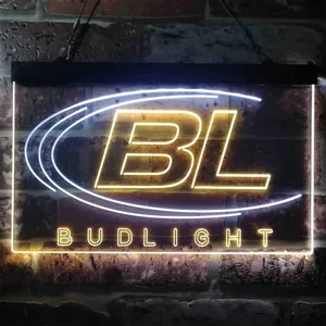 Bud Light Logo Neon-Like LED Sign