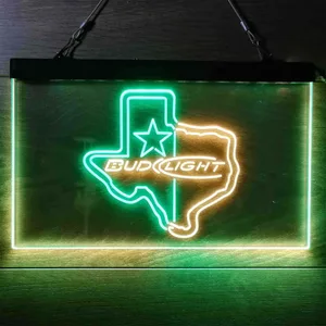 Bud Light Star Neon-Like LED Sign