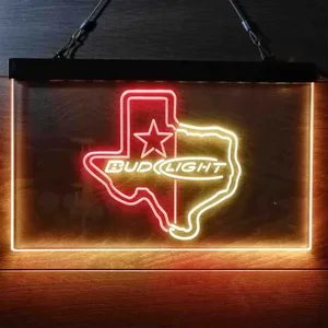 Bud Light Star Neon-Like LED Sign