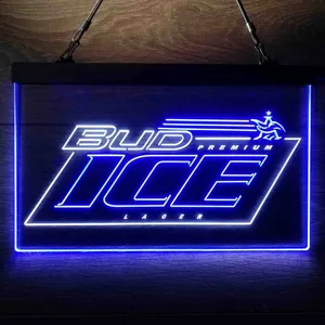 Bud Premium Ice Lager Neon-Like LED Sign