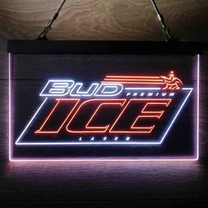 Bud Premium Ice Lager Neon-Like LED Sign