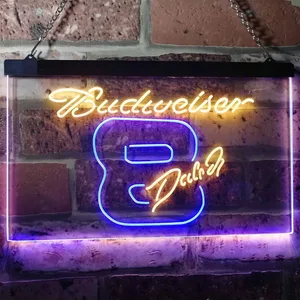Budweiser 8 Dale Jr. Neon-Like LED Sign