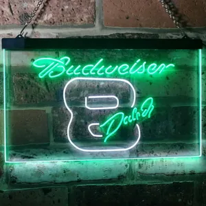 Budweiser 8 Dale Jr. Neon-Like LED Sign