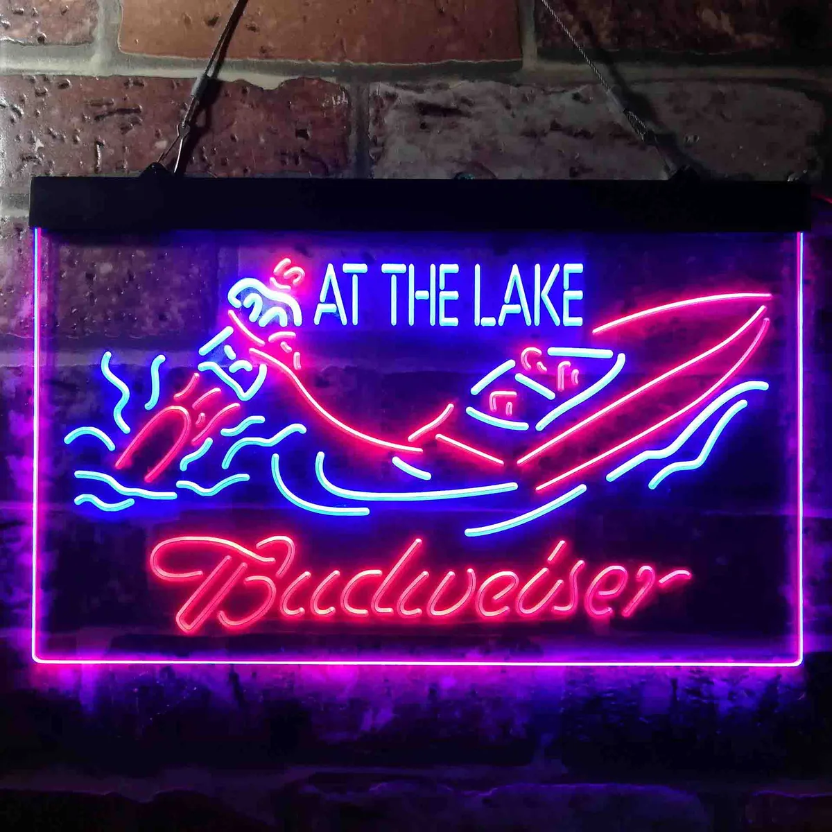 Budweiser At The Lake Neon-Like LED Sign