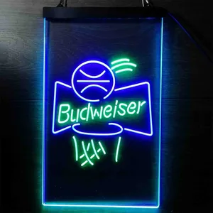 Budweiser Basketball Neon-Like LED Sign