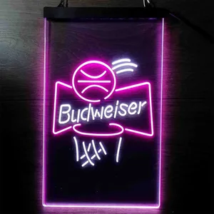 Budweiser Basketball Neon-Like LED Sign