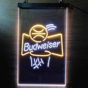 Budweiser Basketball Neon-Like LED Sign