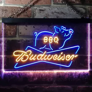 Budweiser BBQ Neon-Like LED Sign