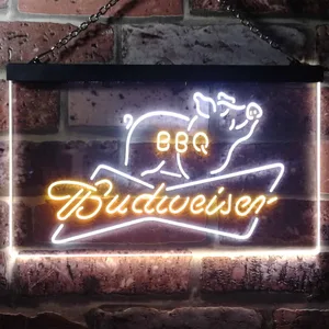 Budweiser BBQ Neon-Like LED Sign