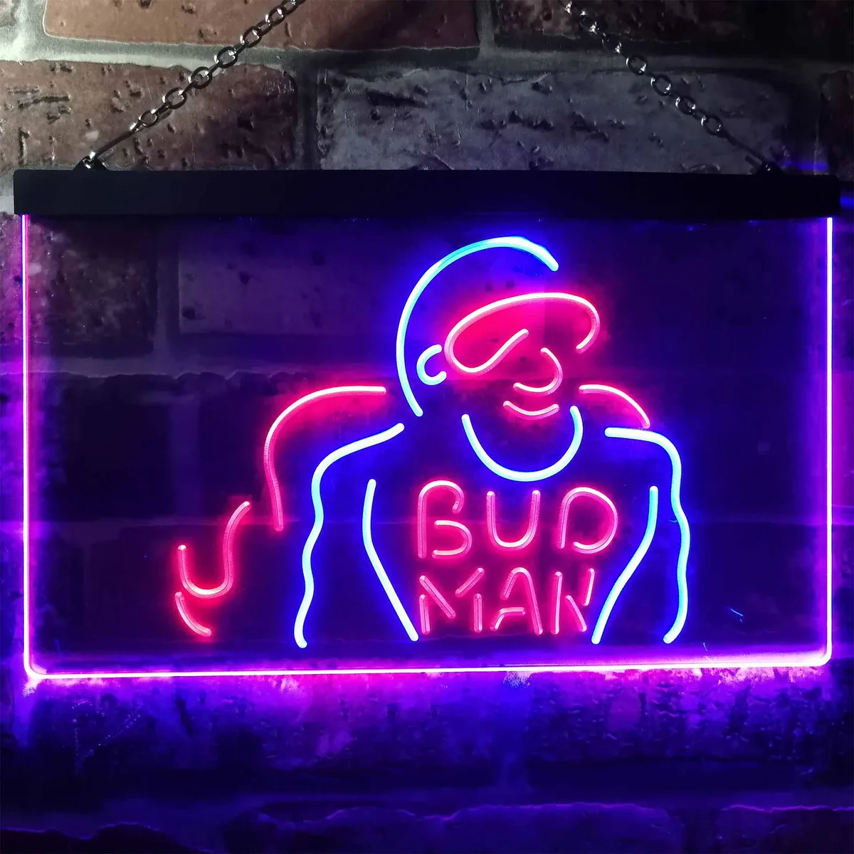 Budweiser Bud Man Neon-Like LED Sign
