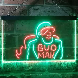 Budweiser Bud Man Neon-Like LED Sign