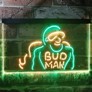 Budweiser Bud Man Neon-Like LED Sign