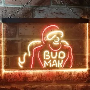 Budweiser Bud Man Neon-Like LED Sign