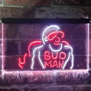 Budweiser Bud Man Neon-Like LED Sign