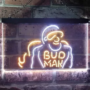Budweiser Bud Man Neon-Like LED Sign
