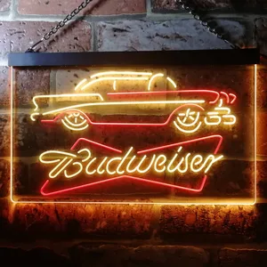 Budweiser Car Neon-Like LED Sign