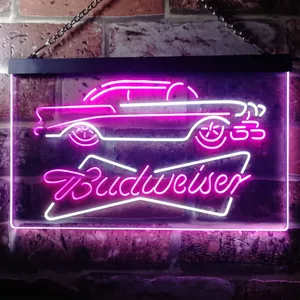 Budweiser Car Neon-Like LED Sign