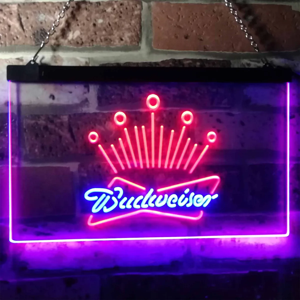 Budweiser Crown 2 Neon-Like LED Sign