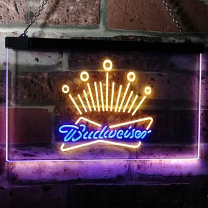 Budweiser Crown 2 Neon-Like LED Sign