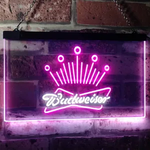 Budweiser Crown 2 Neon-Like LED Sign