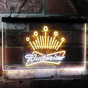 Budweiser Crown 2 Neon-Like LED Sign