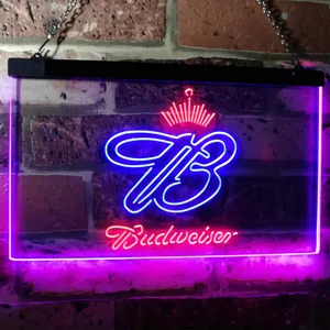 Budweiser Crowned B  Neon-Like LED Sign