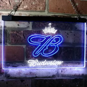 Budweiser Crowned B  Neon-Like LED Sign