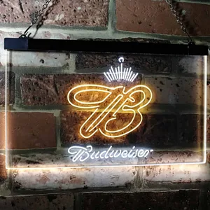 Budweiser Crowned B  Neon-Like LED Sign